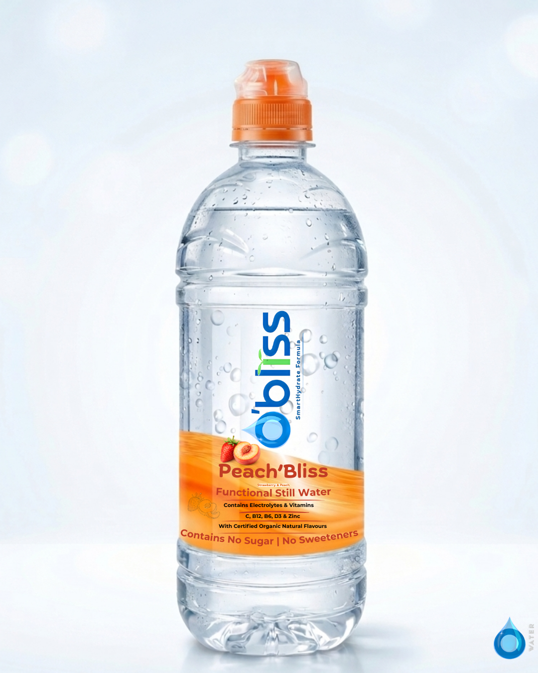 O'bliss isolated premium bottle product image